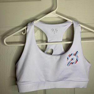 Peloton Sports bra white